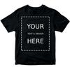 Personalised Your Text And Design Here Boys Girls Teen Kids T-Shirts DNE 2T1A1