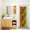 Retro Flowers Colorful Stained Glass Window Film Pattern Non-adhesive Window Decals Static Clings Non-Adhesive Window Stickers