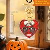 Car Pendant Halloween Series 2D Doll Charm Ghosts Pumpkins Skeletons Festive Car