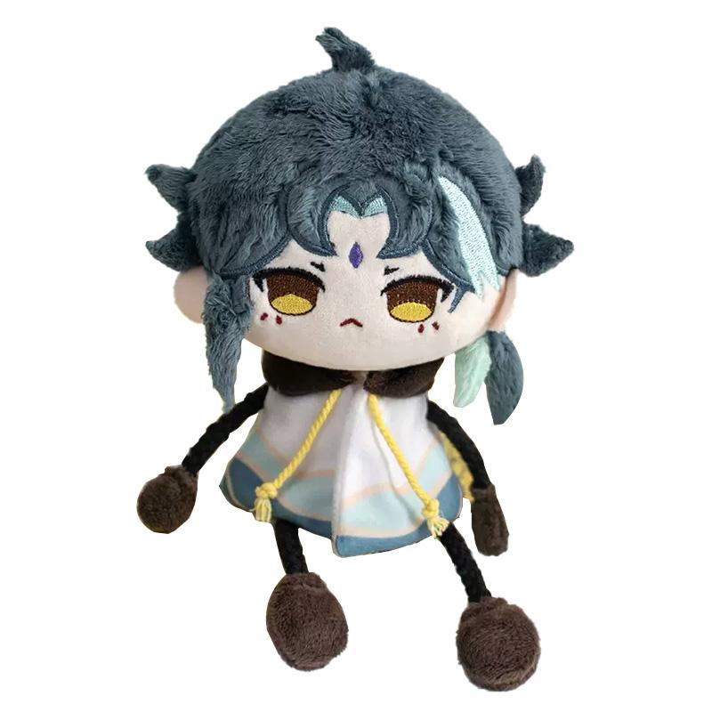 

Non-Toxic 12Cm Cute Ant Body Plush Toy Dolls Kazuha Venti Xiao Tartaglia Plush Pendant Keychain Bag Cosplay Gift 12cm