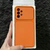 Premium Executive Leather Case for Samsung Galaxy A73 5G A53 A52 4G/5G A52S A33 A32 4G A23 A13 Large Window Lens Protector Cover