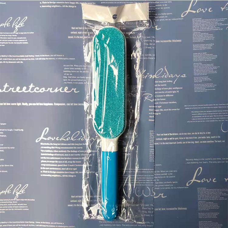 Double-Sided Electrostatic Brush: Pet Hair Remover & Shaving Tool