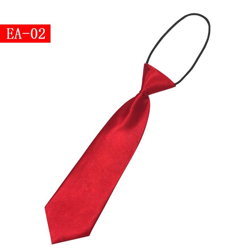 Παιδική Μονόχρωμη Μικρή Γραβάτα Αγόρια και Κορίτσια Απλό κοντό ελαστικό λουράκι Μωρό Παιδιά Παιδιά Μαθητές Δημοτικού