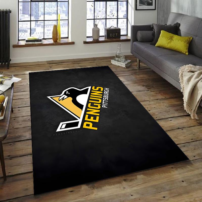 1pc Football Team Design Area Rug - Non-Slip, Soft & Cozy Floor Mat for Living Room, Bedroom, Office - Indoor/Outdoor Decorative Carpet