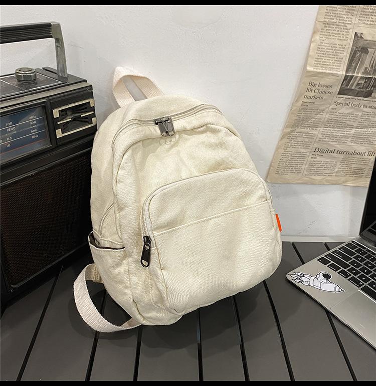 

Mini Backpack for Women Men Small Aesthetic Casual Canvas Bag Work Backpack Cute Backpack Purse Casual Daypack Vintage Denim Bac