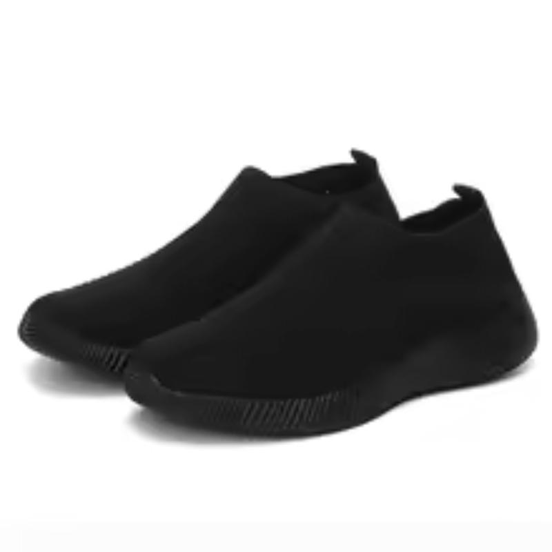 

Женские кроссовки Slip on Sock Shoes Женские повседневные кроссовки на плоской подошве Женские спортивные туфли Breather Vulcanize Shoes для женщин Zapatillas EU34/CN35 чёрный