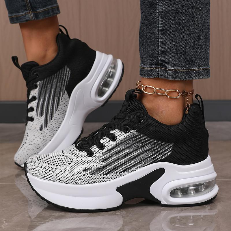 Women Height Increasing Shoes Chaussures Femme Breathable Mesh Sports Shoes Women White Flat Shoes Casual Designer Style