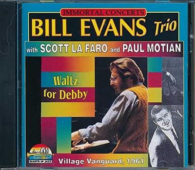 CD BILL EVANS - Immortal Concerts: Waltz for Debby  CD53207 Giants Of Jazz 1996 US Jazz Used