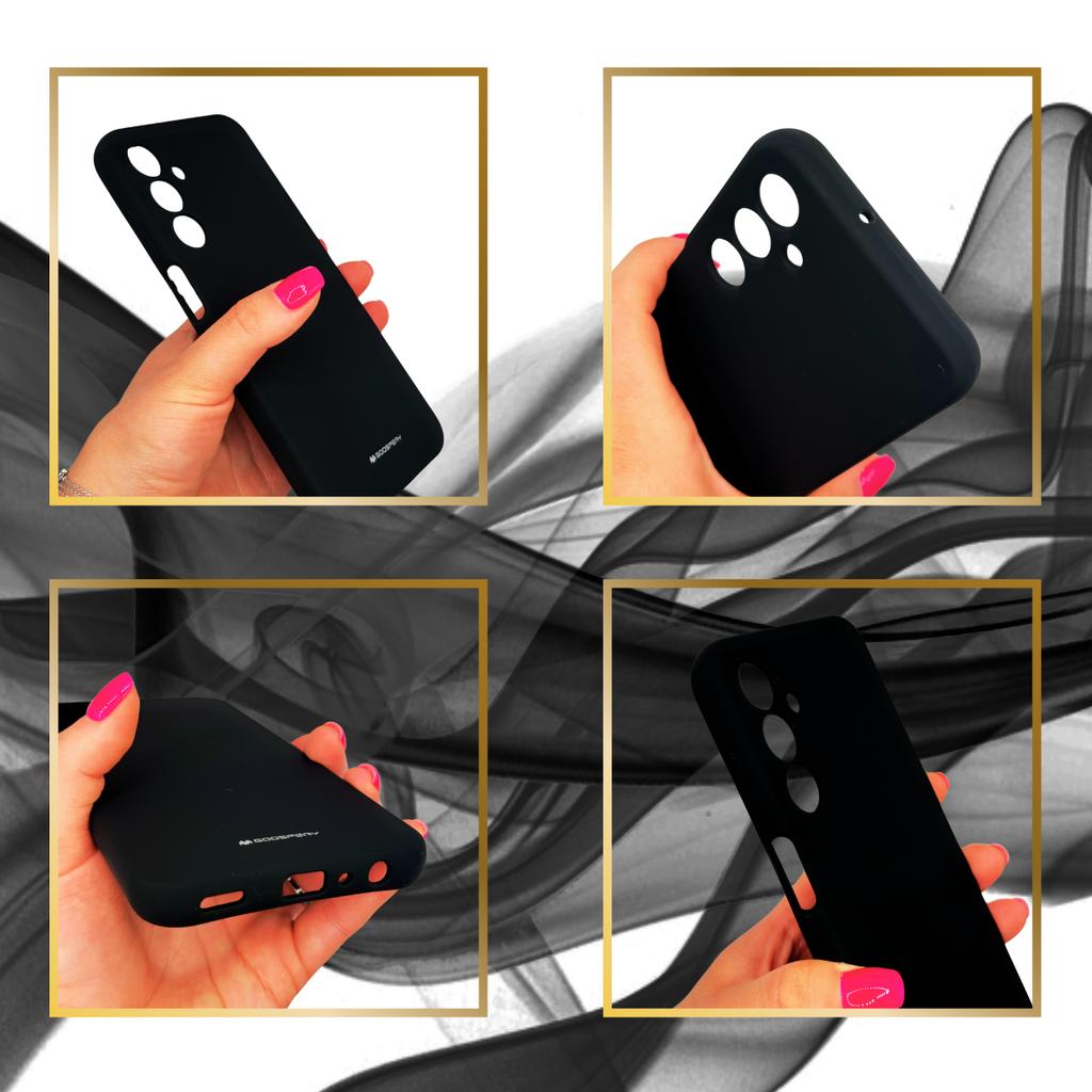 Etui Mercury Silicone Do Samsung Galaxy A05S, Czarny/Black