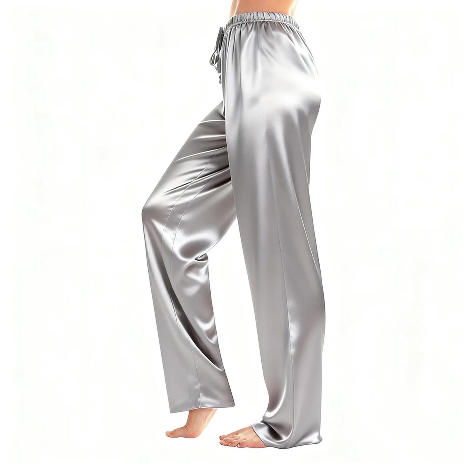 

Жіночі зимові штани чорного кольору, повна довжина, спортивні штани L