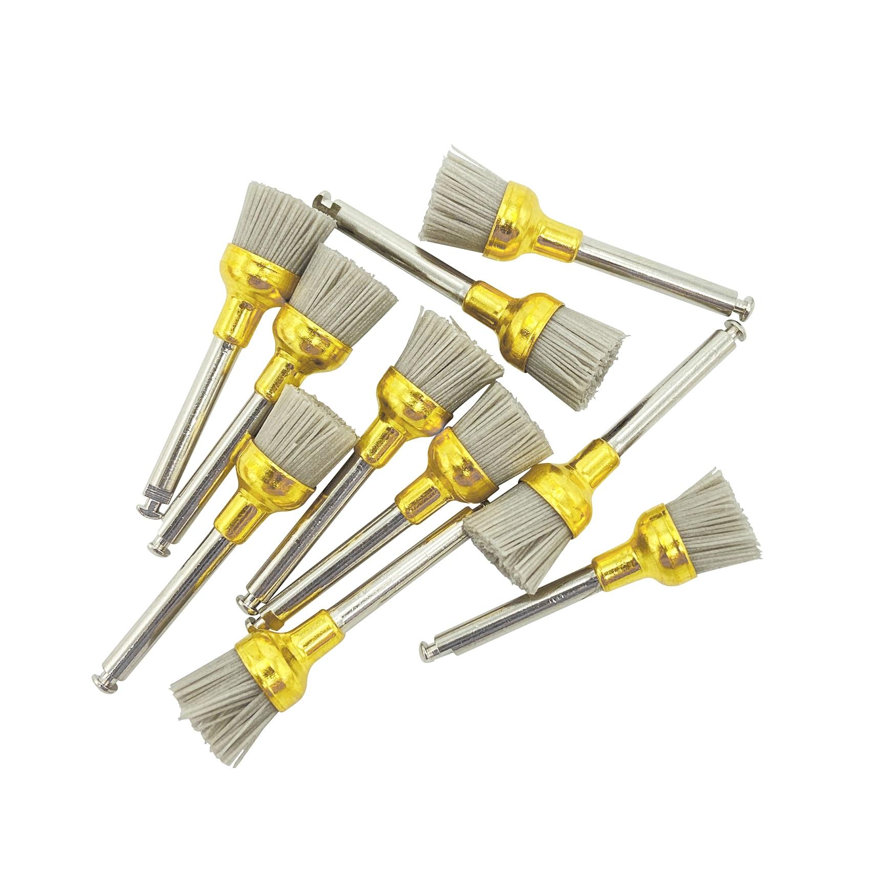 

10 шт./упак. щетка для полировки зубов из оксида алюминия, профилактические щетки для полировки 10pcs-Bowl