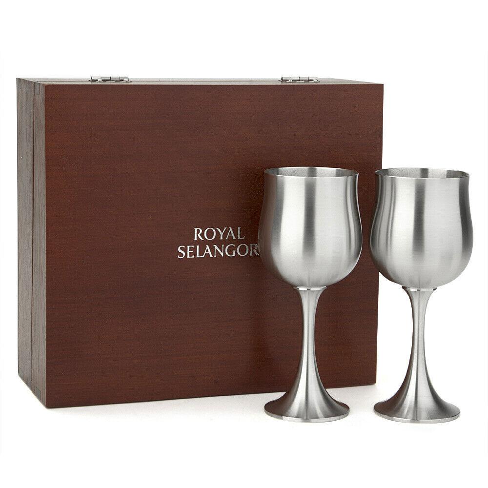 Verre à vin Royal Selangor avec coffret cadeau (Lot de 2) 16cL