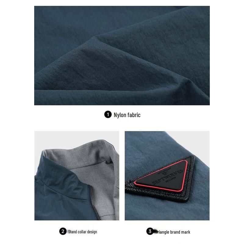 SEPTWOLVES Men's Reversible 3-Proof Jacket