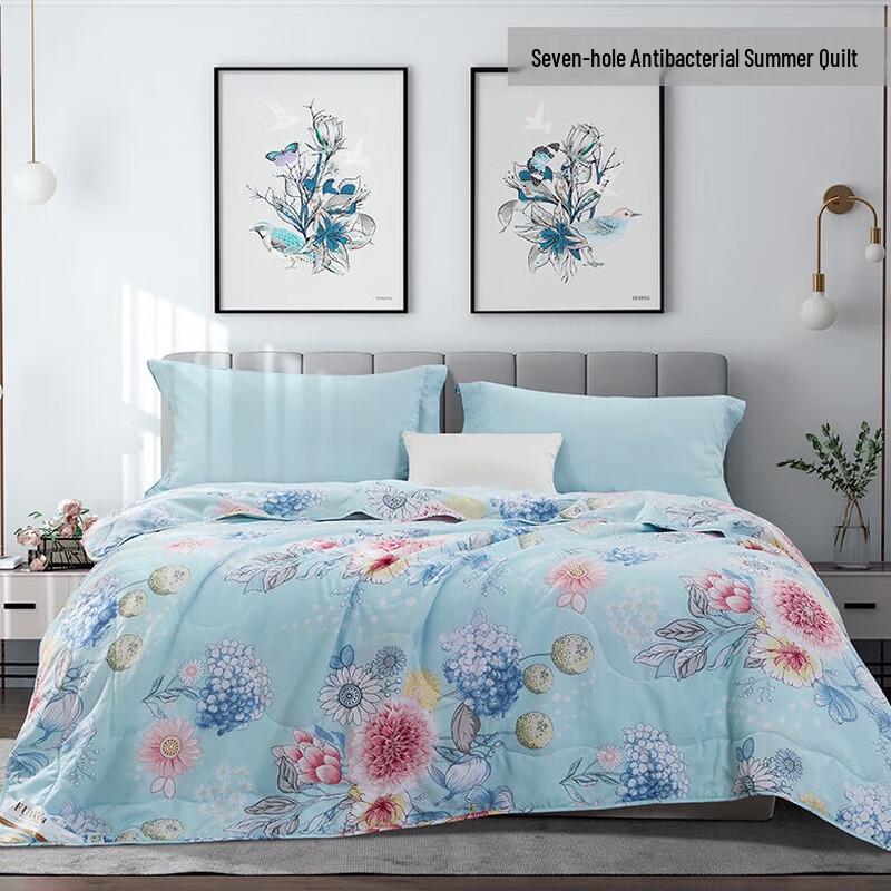 

Fuanna Flowing Light Dream Seven-Hole Antibacterial Summer Quilt