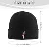 Palestine Map Keffiyeh and Poppy Knitted Hat  Retro Caps Men Women Outdoor Sport Beanie Hats Winter  Thermal Elastic Bonnet Hats
