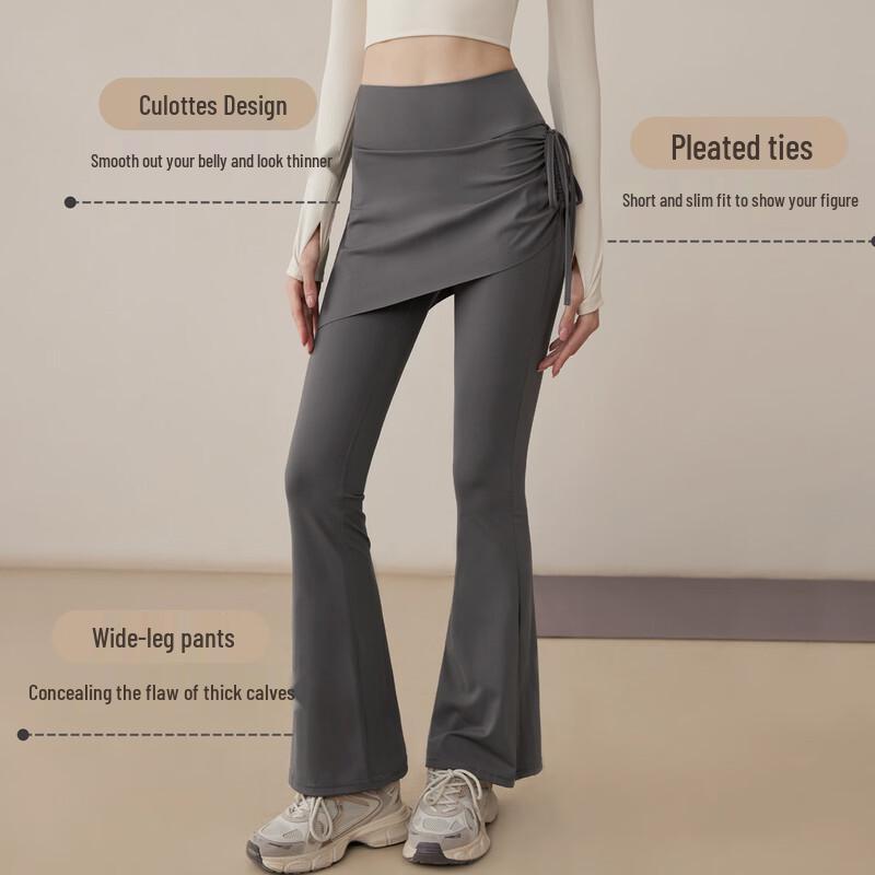 Youyou Damen Schlaghose für Yoga & Laufen