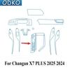 For Changan X7 PLUS 2025 2024 PPF Protection film Accessories Interior transparent TPU GPS Navigation Gear Panel Center Console