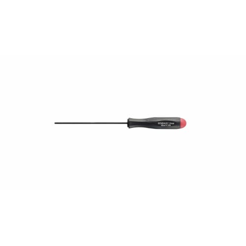 BONDHUS Hexagonal Ball Point Driver, 1.5mm, Overall Length: 119mm, Shaft Length: 66mm, Grip Diameter: 11mm, Black Oxide Finish, BS1.5mm, No. 10650