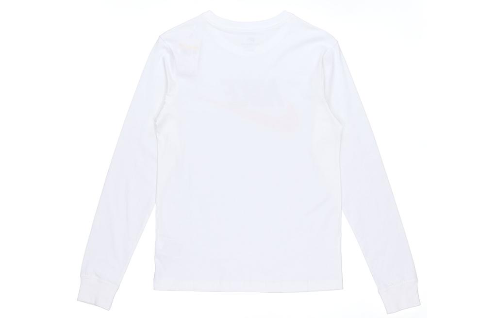 Nike T Shirts Men's White Crew Neck Moderate Straight Fit CI6292-102