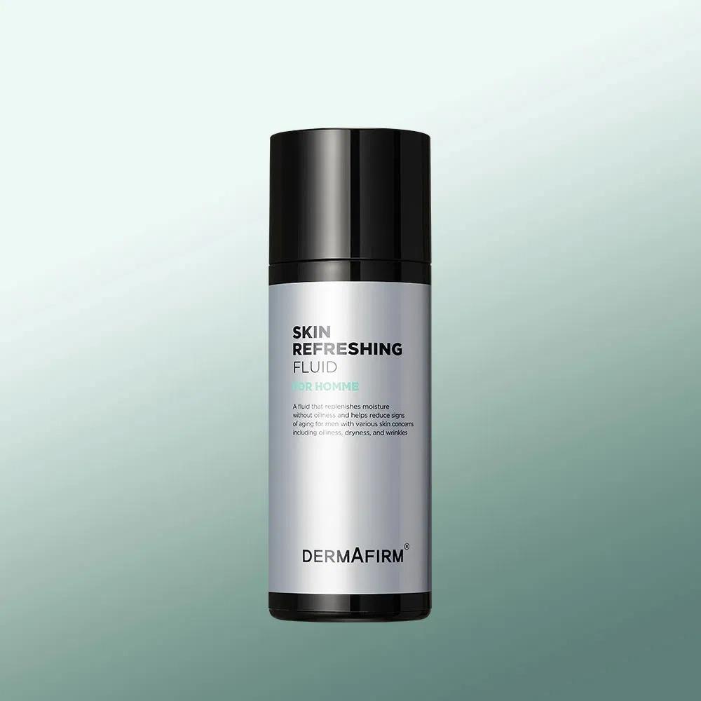 Dermafirm Skin Refreshing Fluid For Homme Hydrating Balancing 120ml Men Daily Moisturizer All In One Lotion