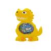 Dinosauro portatile Anello d'acqua Giocattolo Infanzia Nostalgico Mani Coordinazione oculare Educativo Dino Anello Lancio dell'acqua Gioco Ragazzi Ragazze Novità Regalo