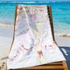 Anime C-Chobits Cute Chii Towel Sports Quick Dry Travel Camping Gear Sandproof Soft Light Large Beach Towel