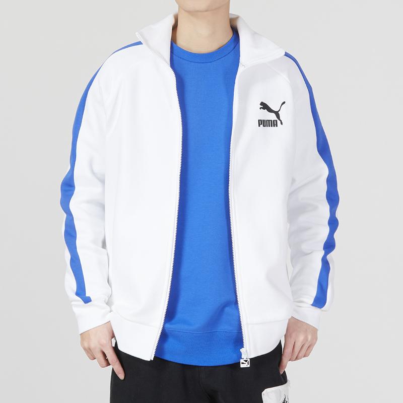 PUMA Iconic T7 Track Jacket White/Blue 620578-52