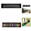 Game Practice Training Aid with Alignment Tour Aim Golf Putting Mat for Swing Lawn Improving Skills Women Men Teens Kids Golfing