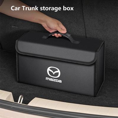 AAEU1 NOUVEAU Organisateur de Boîte de Rangement pour Coffre de Voiture Sac Contenant Pliable Pour 3 6 CX-30 Axela MX-5 CX-5 Atenza CX-3 CX-9 Accessoires de Voiture