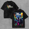 ARC Raiders Unisex Washed Shirt, Sci-Fi Shooter Game Graphic Shirt, Futuristic G