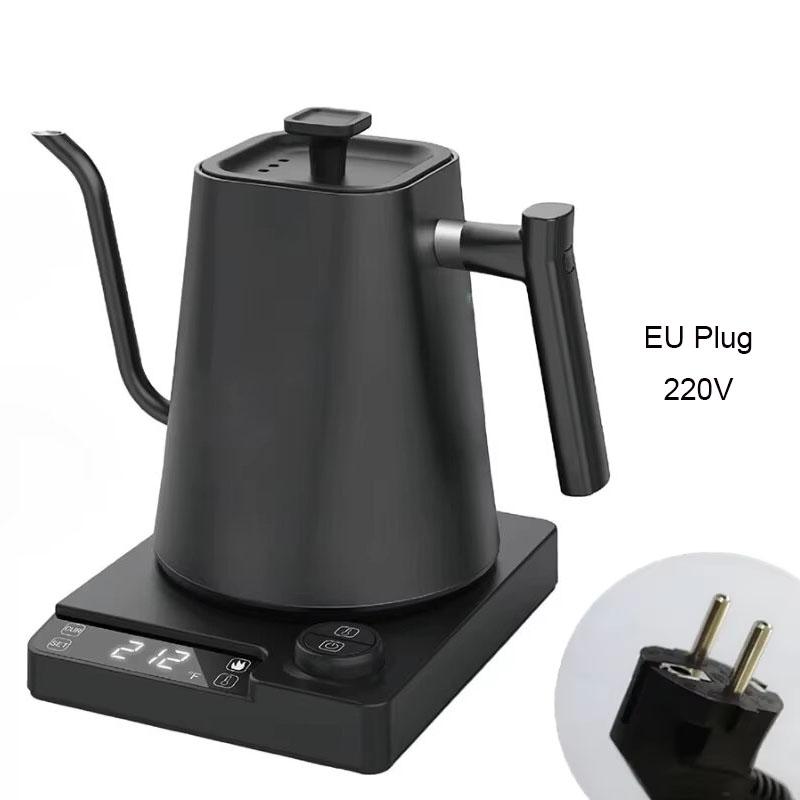 

Электрический чайник с гусиным носом ±1°F контроль температуры и светодиодный дисплей температуры в реальном времени, внутренняя часть из нержавеющей стали, 24 часа поддержание тепла