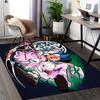 1pc Psycho Angel Sonic Chair Mat: Anime Cartoon Design, Non-Slip Carpet for Office and Home Decor - Perfect Gift for Any Season!O097