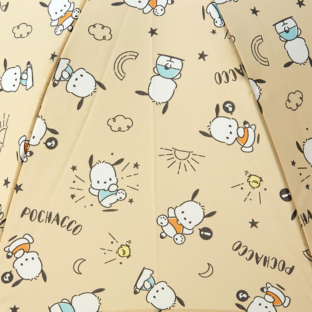 Sanrio Pochacco Long Character Model 604836 Kids' Umbrella, 45cm,