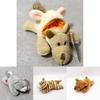 Adorable Plush Animal Fridge Magnet Jungle Series Realistic Lion And Tiger Cartoon Magnets