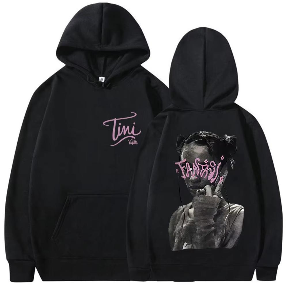 

Singer TINI STOESSEL Futtura Tour Album Hoodies Unisex Harajuku Aesthetic Style Sweatshirt Oversized Pullover Hoody S
