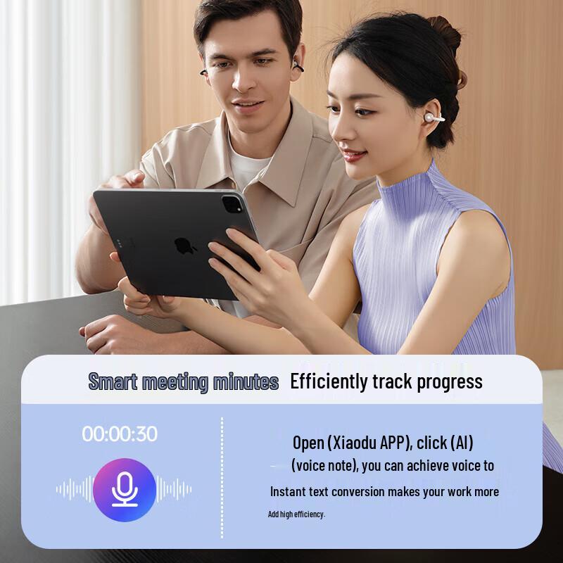 Xiaodu G108 Clip-on Smart Bluetooth Earbuds