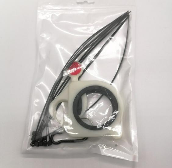 Fluorescent Cable Tie Organizer - Portable Tool Storage Solution