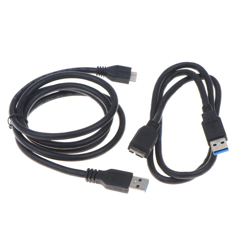 USB 3.0 A to Micro B External SSD Cable 5Gbps High Speed Data Transfer Cord for HDD Camera Mobile Storage Daily Use
