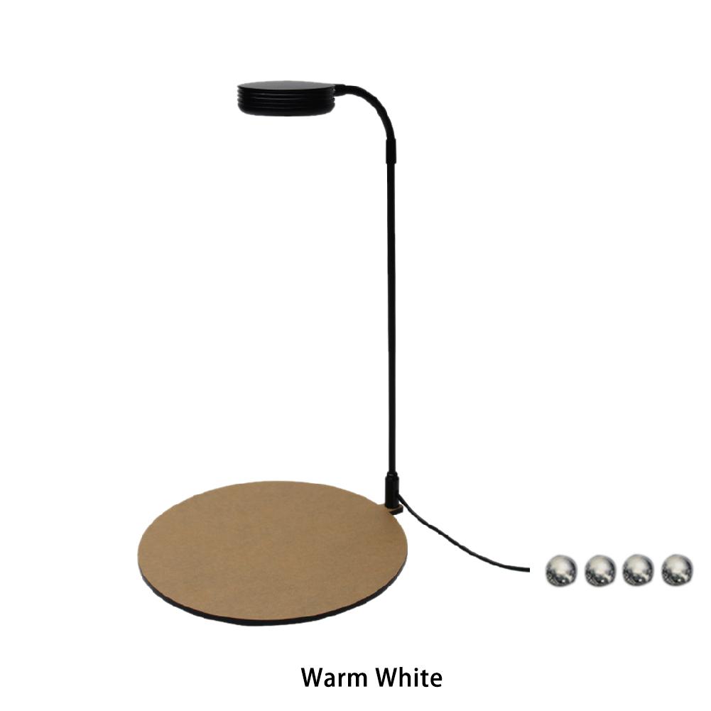 3W Akvaryum LED Işık Su Geçirmez Balık Tankı 360 Derece Dönme USB Powered Minyatür Manzara Ayak Pedi Ev DIY Ayarlanabilir