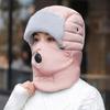 Cold-proof Cycling Caps Thicken Windproof Beanies Fashion Plush Thermal Trapper Hat  Winter Warm