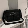 One shoulder messenger bag men's trendy tooling bag large capacity men's trendy brand street trend hip hop casual mailman bag