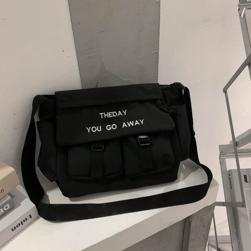 

Мужская модная сумка-мессенджер на одно плечо, большая вместимость, модный бренд, уличный тренд, хип-хоп, повседневная сумка почтальона