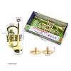 Golden Music Educational Children Trumpet Kids Trumpet Plastic for W/ 4 Colored