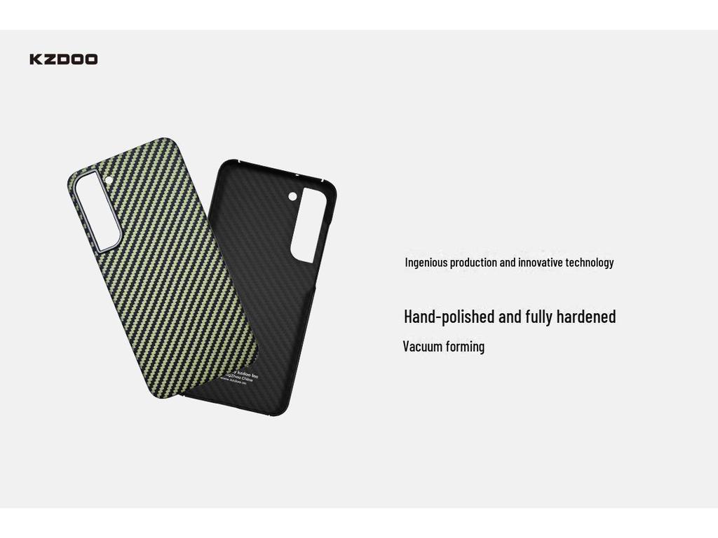 KZDOO Kevlar Carbon Fiber Phone Case for Samsung S25 Ultra/S24 Plus