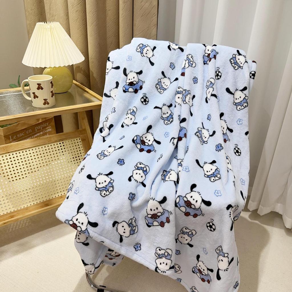 Pudding dog blanket autumn and winter warm blanket dormitory leg blanket office portable nap blanket sofa blanket car blanket