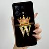 Dla Infinix Note 30 4G 5G Note30 Pro VIP 30i Modne Etui na Telefon z Inicjałami dla Pary Miękki Silikon TPU Osłona Ochronna na Obiektyw