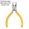 Yushuo Multi-functional Pliers: Nozzle, Needle-Nose, Wire Cutters, and Diagonal Pliers for Household and Industrial Use.