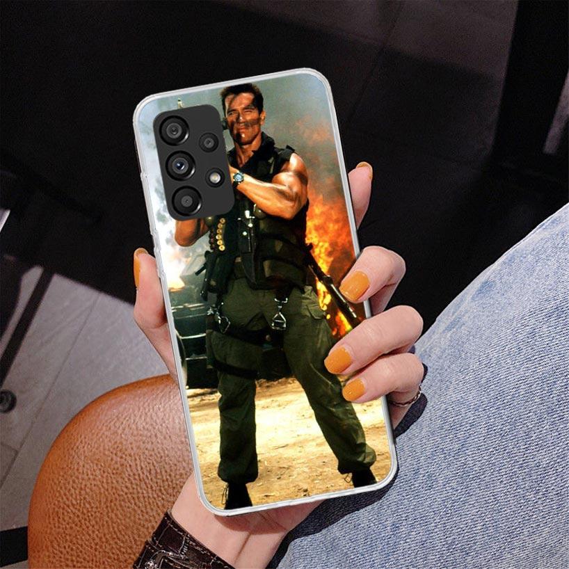 Arnold Schwarzenegger Terminator Phone Case For Samsung Galaxy A17 A16 A15 A14 A13 A57 A56 A55 A54 A53 A37 A36 A35 A34 A33 A26 A
