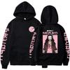 Rengoku Kyoujurou Hoodie Sweatshirt Cosplay Costume Sweater Pullover Hooded Men Anime Black Pullover