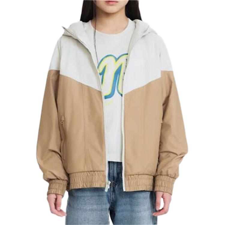 

Куртка-худи на молнии Nike Color Block для детей Светло-хаки HJ2534-072 L